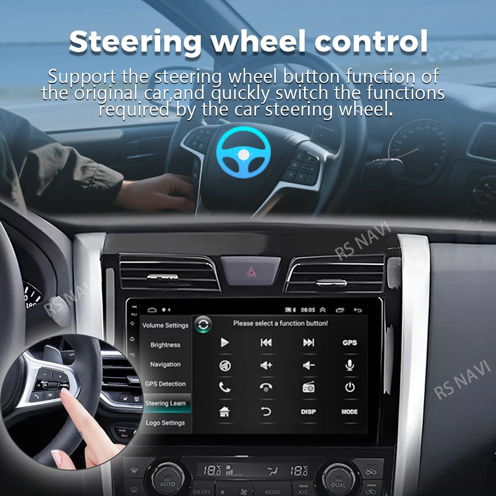 Android 16 Carplay Car Radio For Nissan Teana Altima 2013 2014 2015 GPS Multimedia Video P