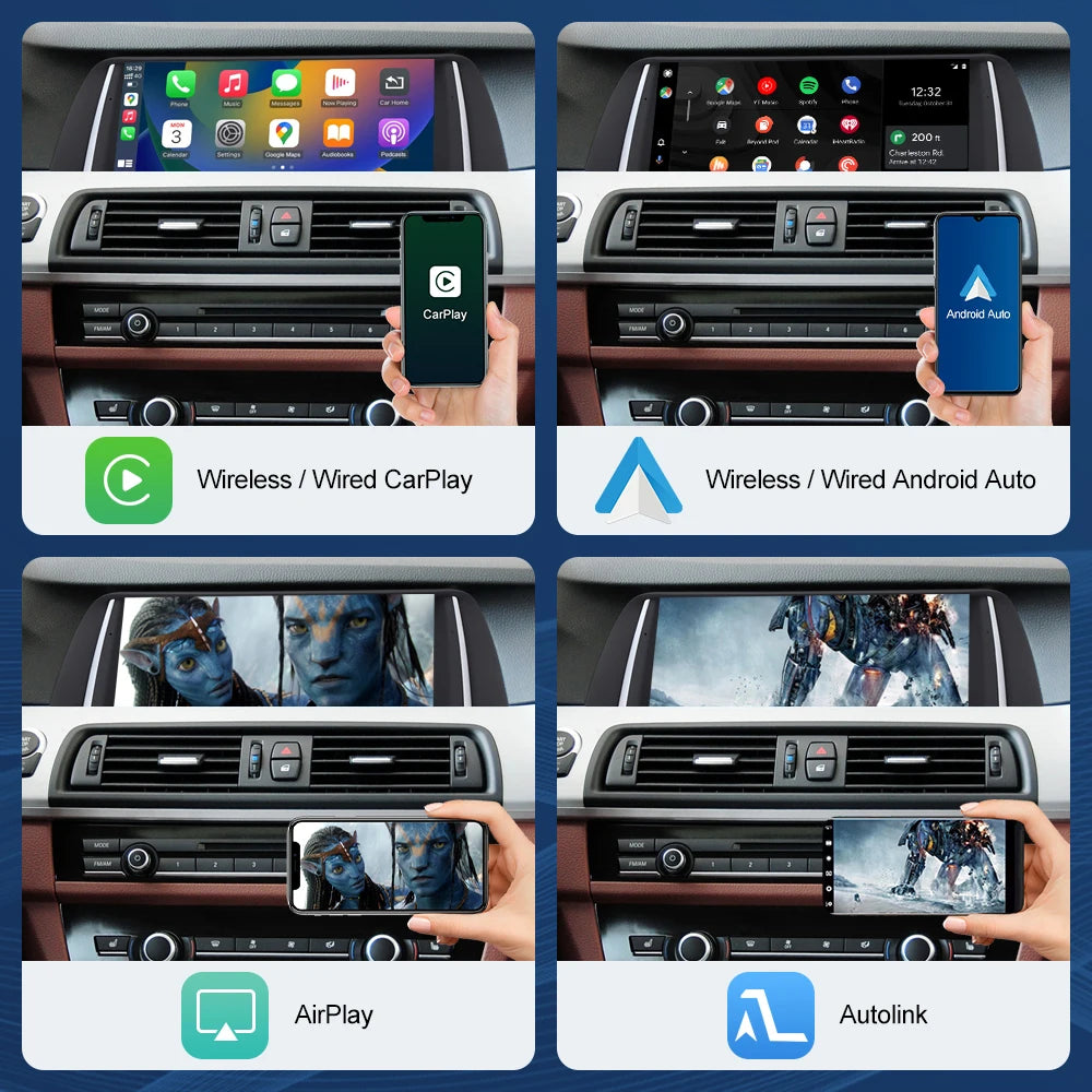 12.3'' 1920*720 Multimedia Display For BMW 5 Series 2012-2016 F10/F11 NBT System Touch Scr | AUTOKITSHOP