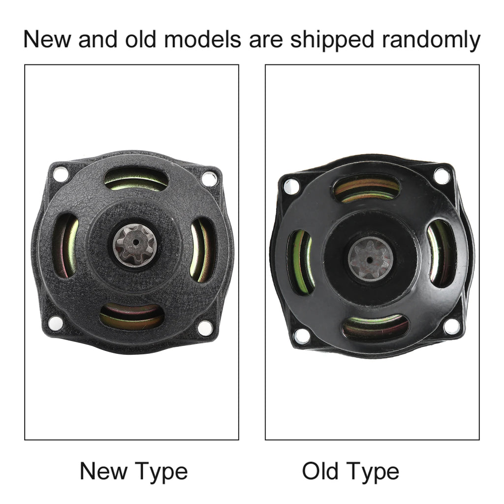 Moto Clutch Bell Housing 7t Sprocket Fit for MiniMoto 25h 47cc 49cc - Automotive LED Light