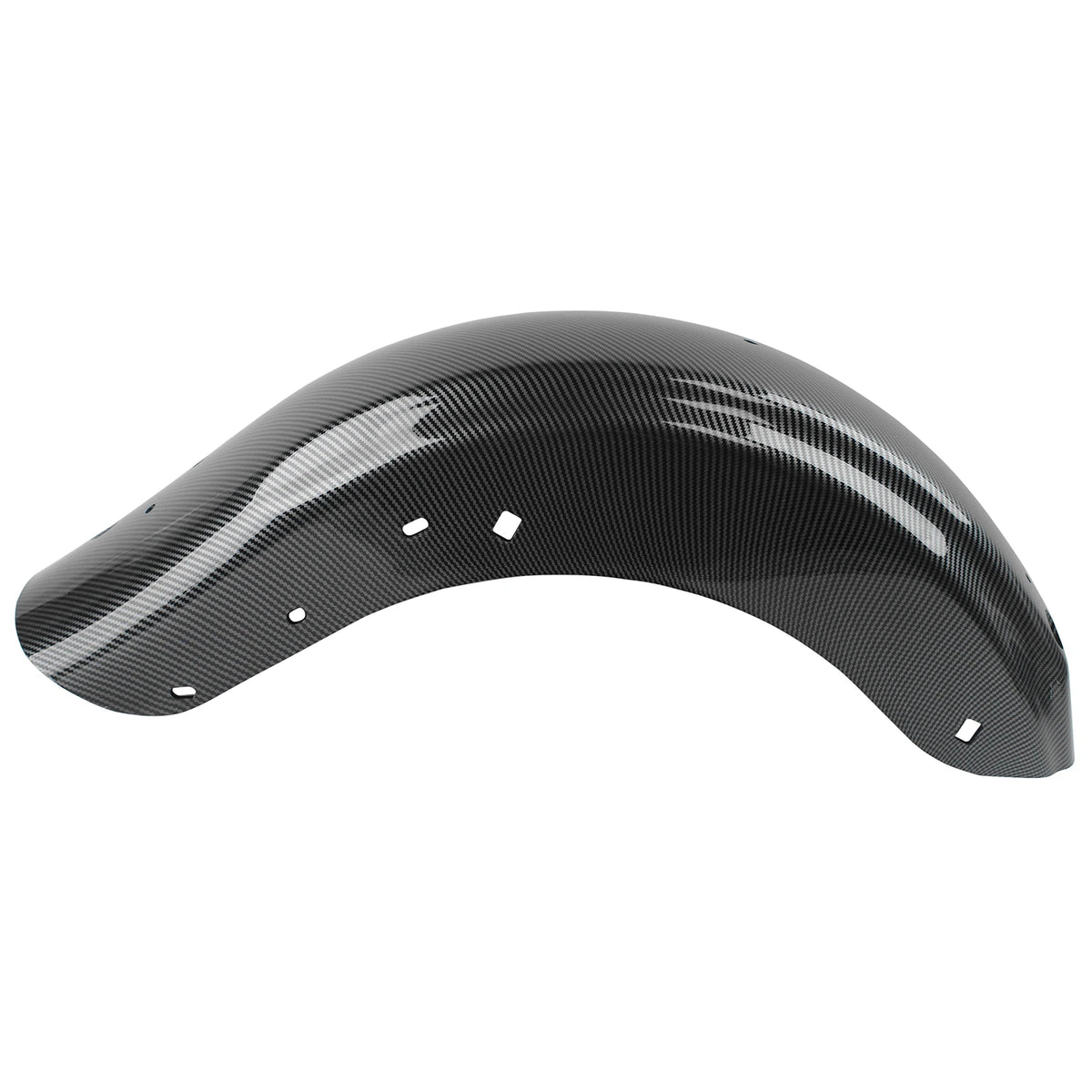 Rear Fender Carbon Fiber Motorcycle Mudguard For Harley CVO Touring Electra Street Road Glide 20 - Automotive LED Light