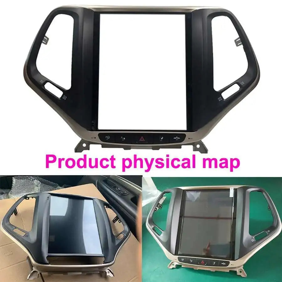 8GB+128GB 10.4inch Car Multimedia Player Video For JEEP Grand Cherokee 2013-2019 Car Stere