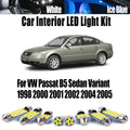 15-Piece LED Interior Light Kit for VW Passat B5 Sedan Variant - Canbus Error-Free Bulbs | AUTOKITSHOP