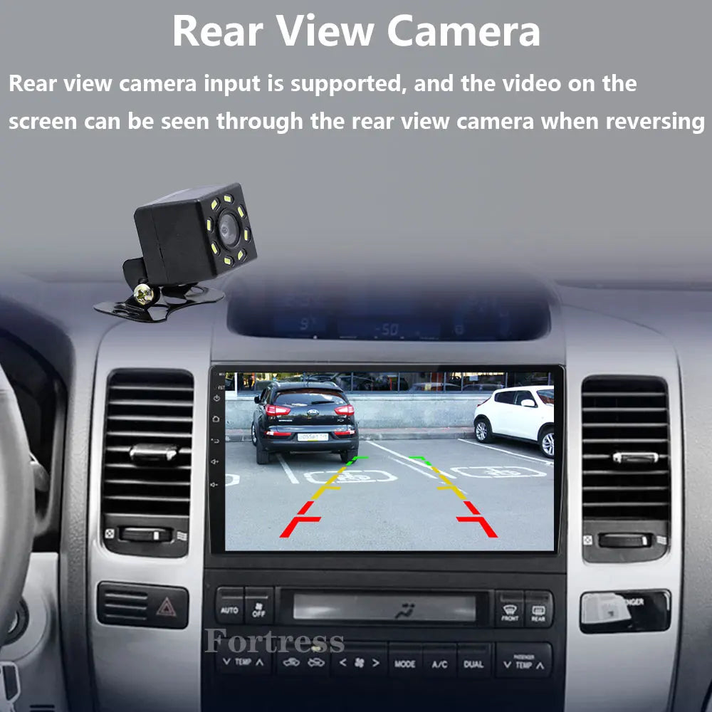 Android 16 Car Radio For Toyota Land Cruiser Prado 120 3 III For Lexus GX470 GX 470 J120 2