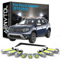 Car Interior LED Lights Canbus for Dacia Duster 2018 2019 2020 2021 2022 2023 2024 2025 LE