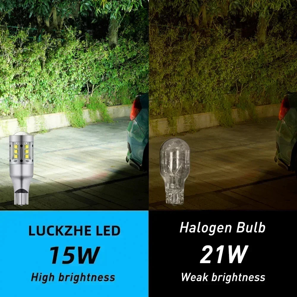 2-Piece LED Interior Light Kit for LED Reverse Light T15 W16W 1156 BA15S P21W W21W 7440 Accesso - Canbus Error-Free B...