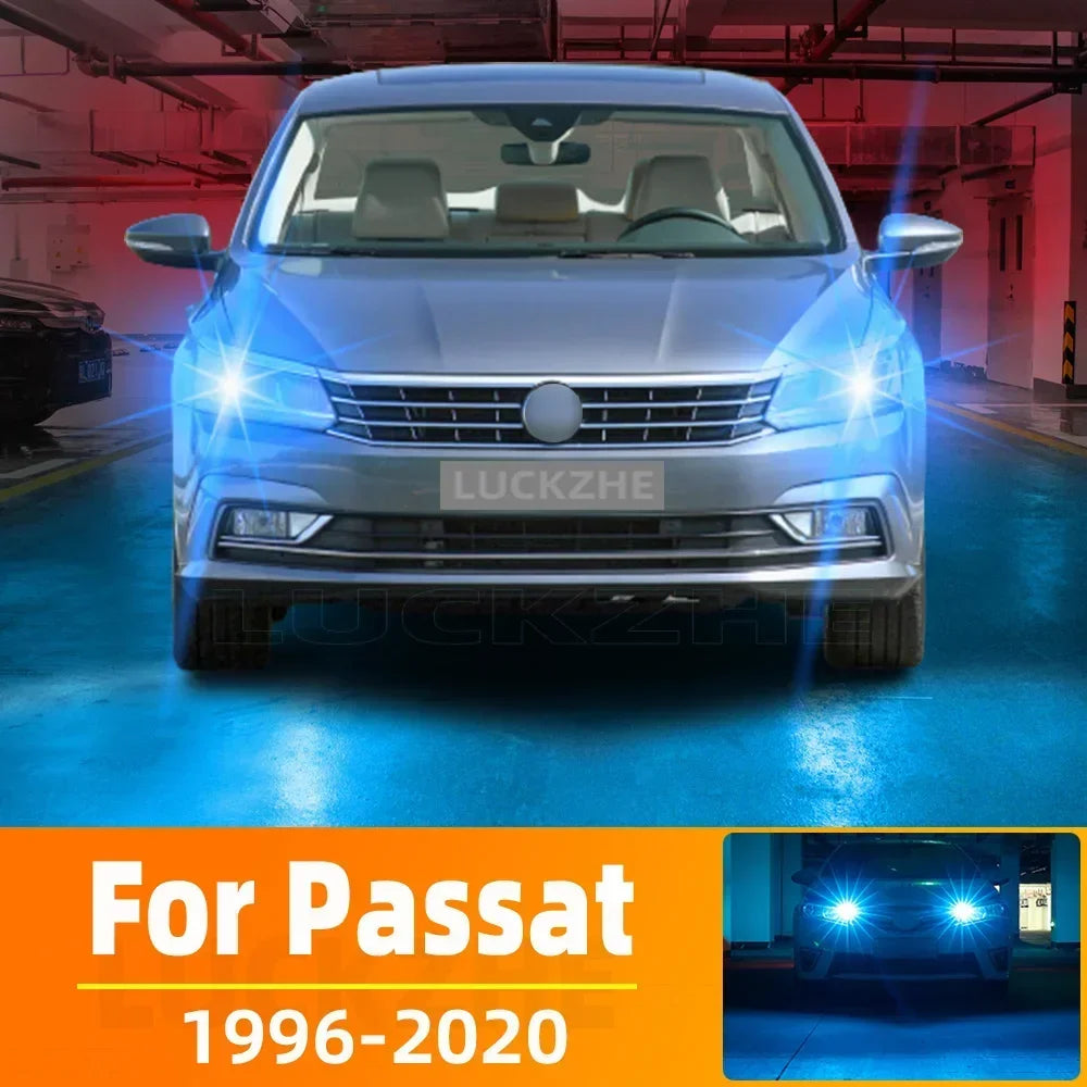 2-Piece LED Interior Light Kit for VW Volkswagen Passat B5 B5.5 B6 B7 B8 CC Accessories 1996-2020 - Canbus Dome Map D...