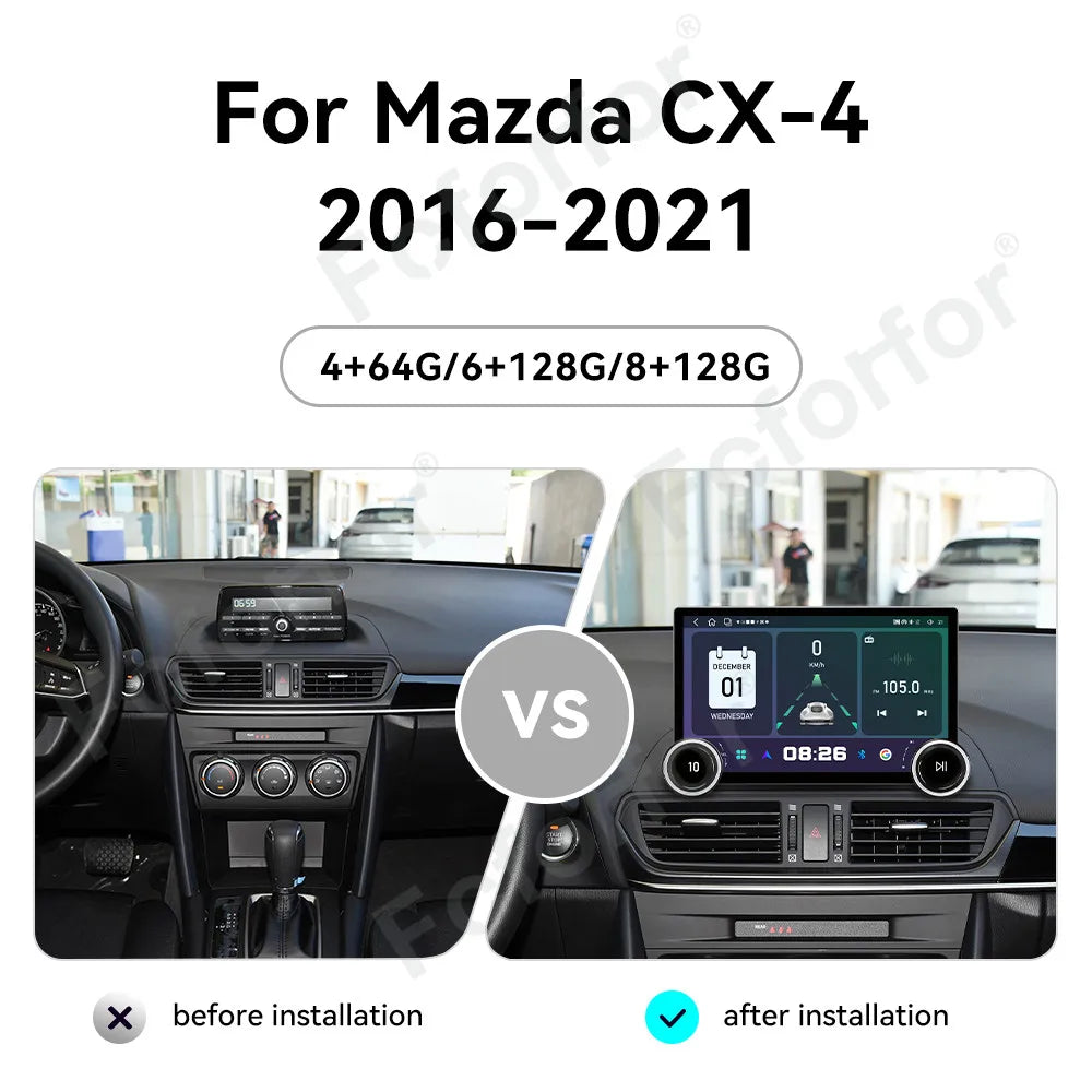 Fashion Premium 11.5 Inch Android 15 Touch Screen Carplay Android Auto Multimedia GPS Navi