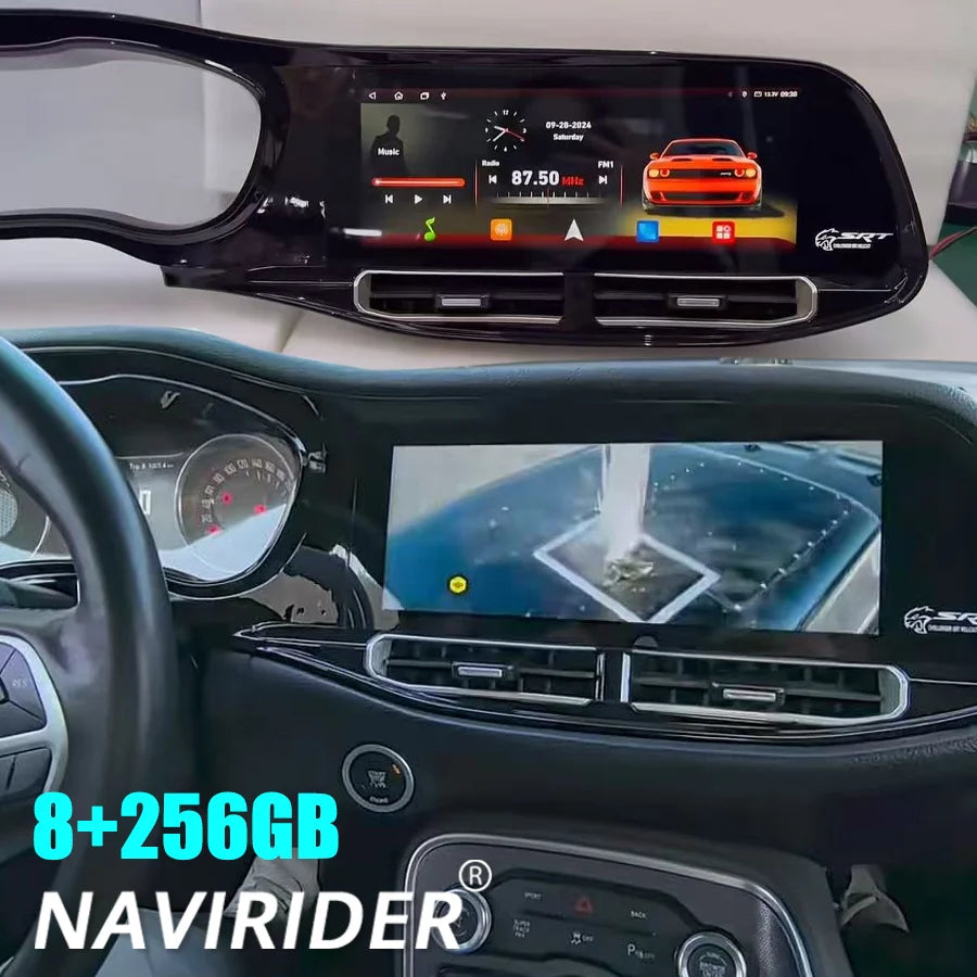 12.3" Touch Screen For Dodge Challenger SRT Hellcat Charger R/T 2010-2024 Car Radio Androi | AUTOKITSHOP