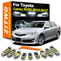 ZITWO 14Pcs LED Bulb Interior Reading Light Kit For Toyota Camry XV50 MK7 2012 2013 2014 2015 20 - Canbus LED Car Light