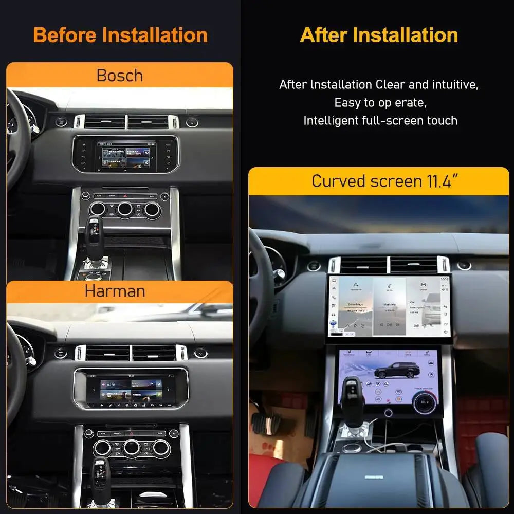 S 11.4" For Range Rover Sport L494 2014-2018 Car Radio Auto Carplay Android Screen Multime | AUTOKITSHOP