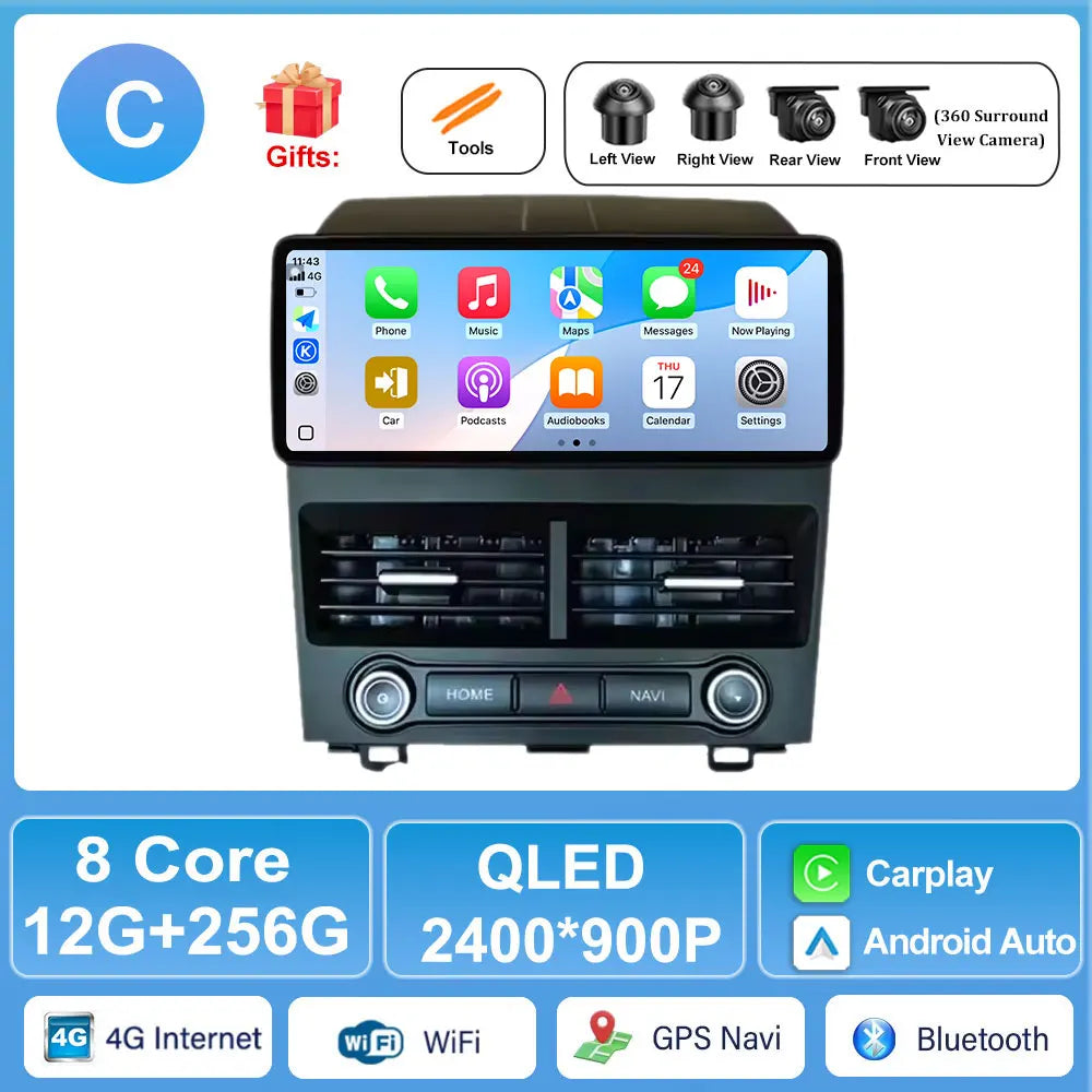 12.3" Android Car Stereo for Honda CRV 2007-2012 with Wireless Carplay, GPS & QLED Touch Screen | AUTOKITSHOP