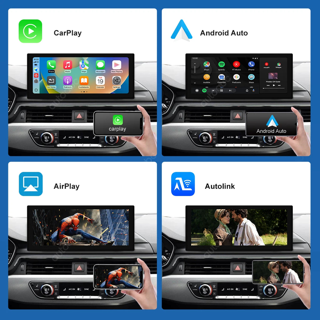 12.3'' Ultra-thin Multimedia Display Touch Screen For Audi A4 S4 A5 S5 2017-2020 MIB/MIB2  | AUTOKITSHOP