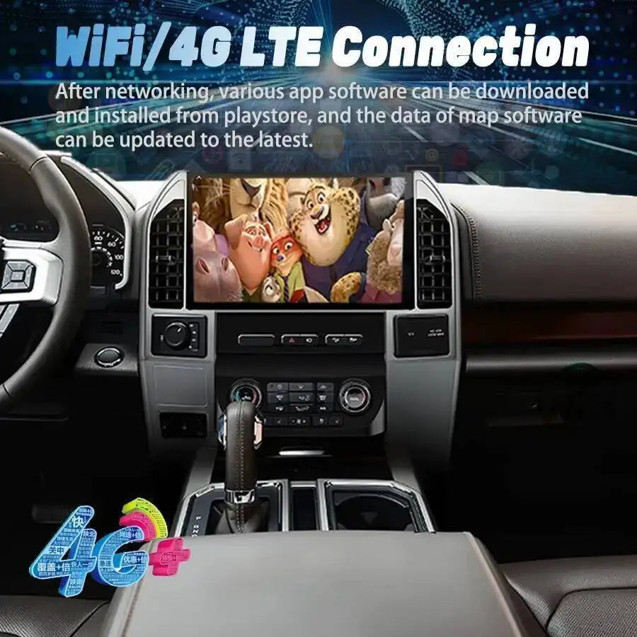RGB - Ambient Light - for Ford F150 2015-2019 - Car Interior Lighting | AUTOKITSHOP