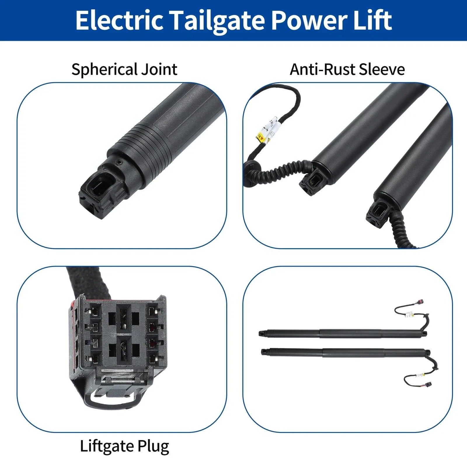 Rear tailgate strut For 2015-2020 Typ3V SKODA SuperB III Rear Tailgate Power Lift Support  | AUTOKITSHOP