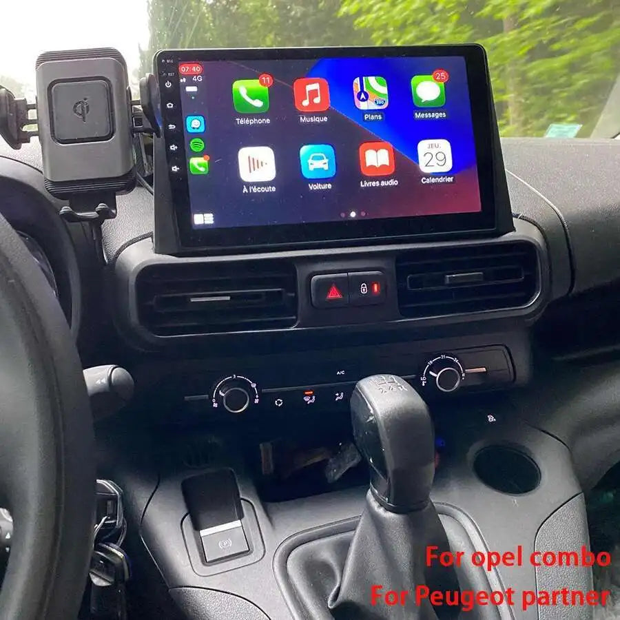 2Din Car Radio For Peugeot RCZ Citroen Berlingo Opel Combo Head Unit Android 15 Multimedia