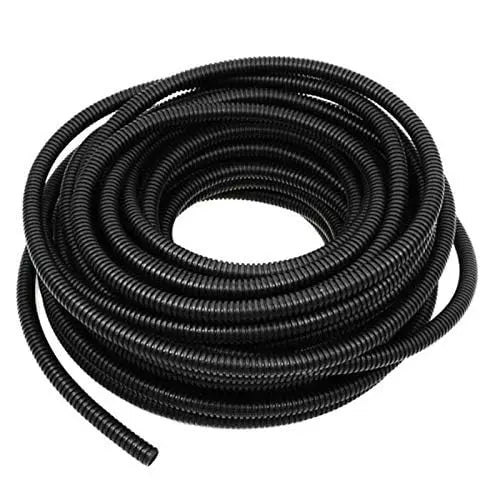 Car Audio Universal 65' Feet 3/8" Split Loom Wire Flexible Tubing Conduit Hose