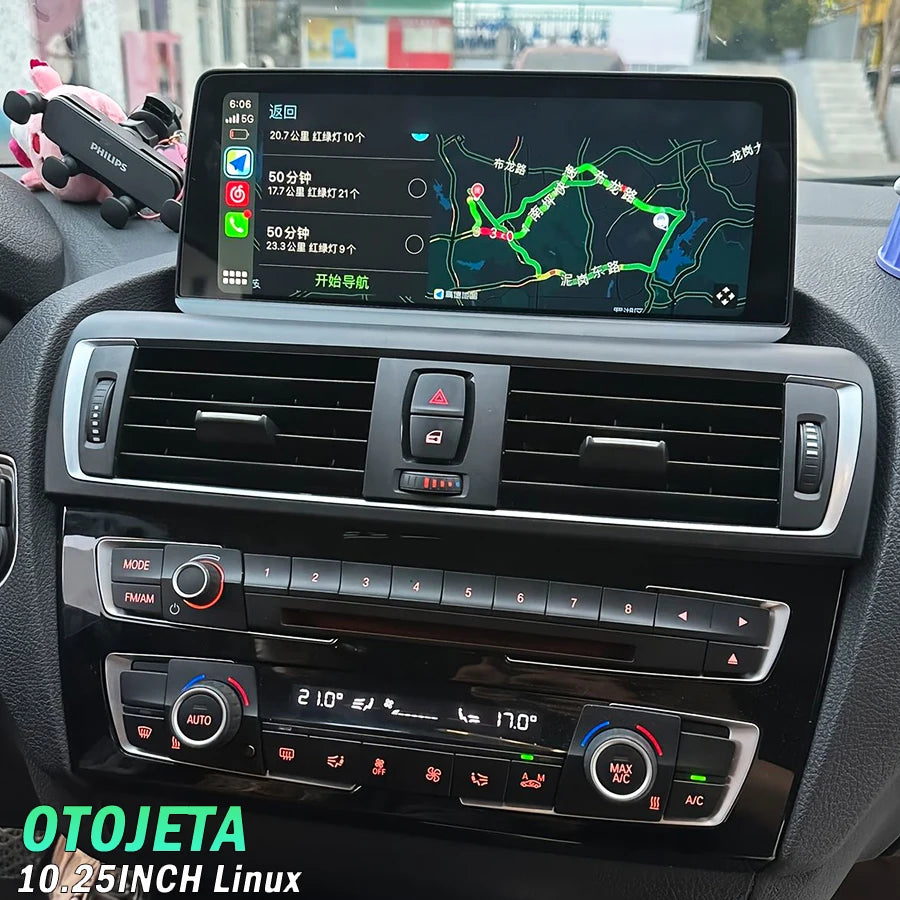 10.25inch Carplay Android Auto Screen For BMW 1 Series E81 E82 E87 E88 2006-2011 Car Radio