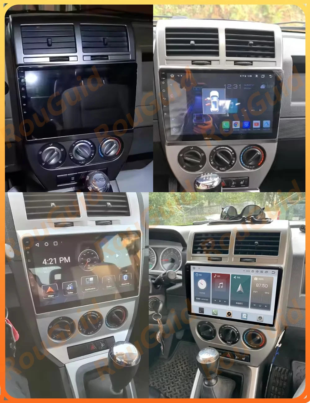 Android 16 Carplay Car Stereo For Dodge Caliber Jeep Compass 1 MK Patriot 2006 2007 2008 2 | AUTOKITSHOP