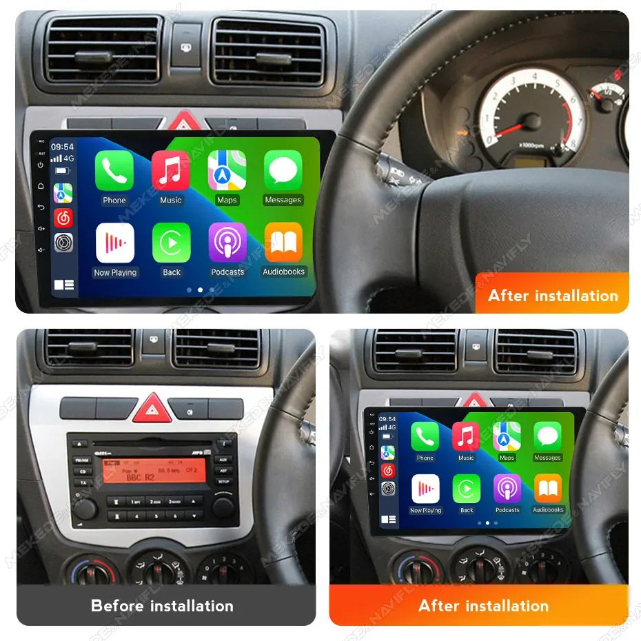 Android 14 Wireless Carplay Auto Car Radio for KlA Morning Picanto 2007-2011 Multimedia Vi | AUTOKITSHOP