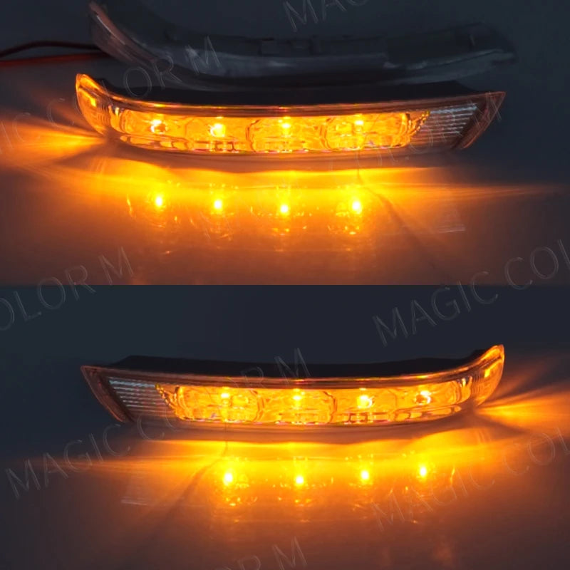 Side Rear View Mirror Turn Signal Lamp Blicker For Hyundai Santa Fe Fantafe Veracruz IX55  | AUTOKITSHOP