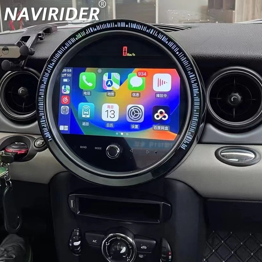 Multimedia Video Player stereo HU For BMW Mini Cooper R56 R60 R51 2006 - 2015 8+128GB Blue