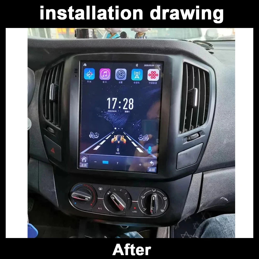 Android 16 Auto For Dongfeng AX3 2016 Car Radio Multimedia Video Player GPS Navigation Ste