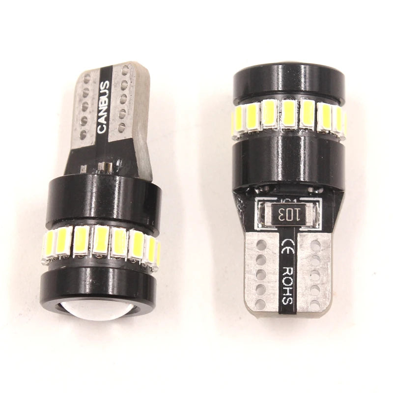 2-Piece LED Interior Light Kit for W5W T10 - Canbus Error-Free Interior Bulbs