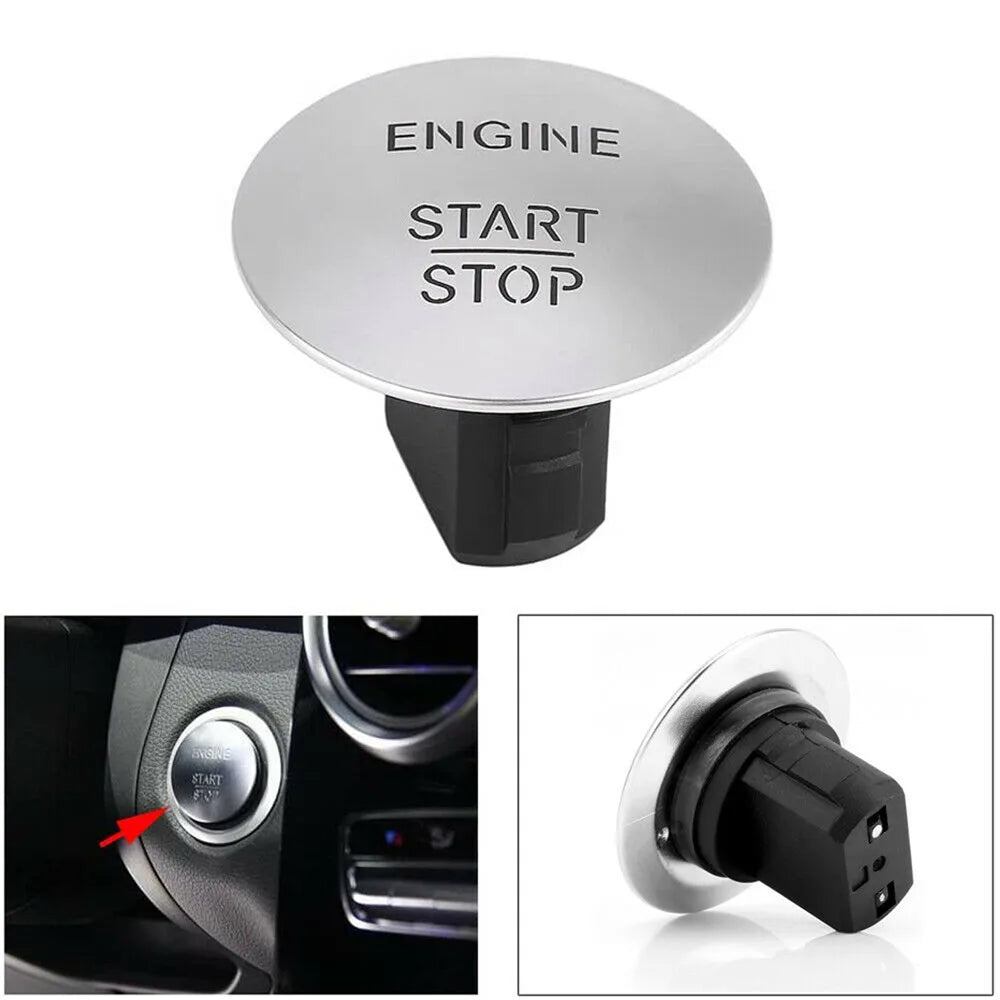 2215450714 Keyless Push Start Stop Button Go Engine Ignition Switch 33161207 For Mercedes