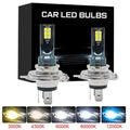 H4 H7 LED Headlight H11 H8 H9 H10 H1 H3 Car Fog Light Bulbs 9005 9006 Auto Driving Running
