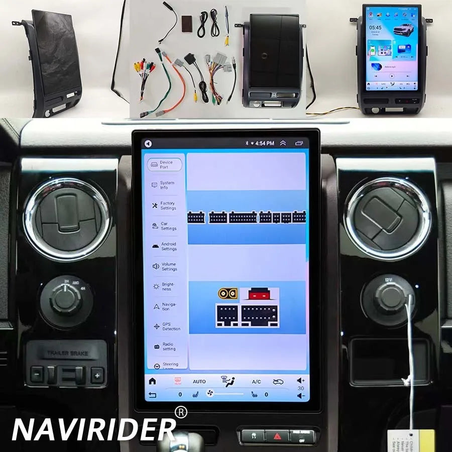 14inch Android 15 For Ford F150 F-150 Raptor 2009 -2012 Multimedia Video Car Radio Screen