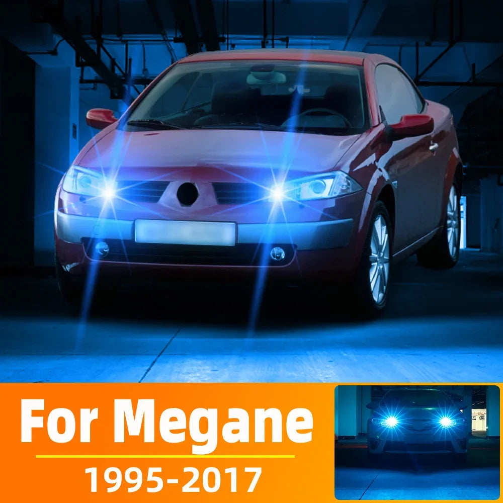 2-Piece LED Interior Light Kit for Renault Megane 1 2 3 CC Accessories 1995-2017 - Canbus Dome Map Door Trunk Bulbs |...