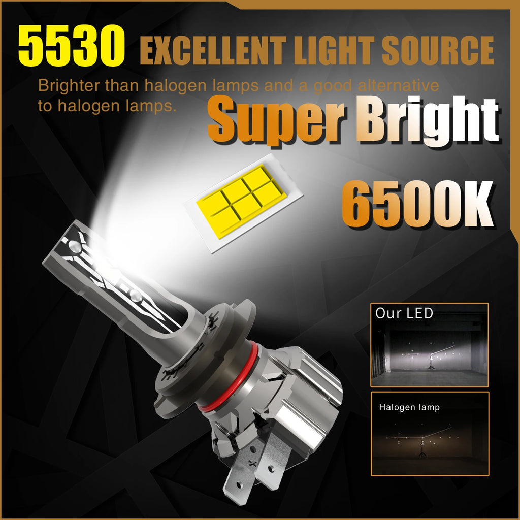 H7 Led Light Motorcycle Headlight Canbus Car Fog Bulb Moto Driving Running Lamp 12v 55w Fo