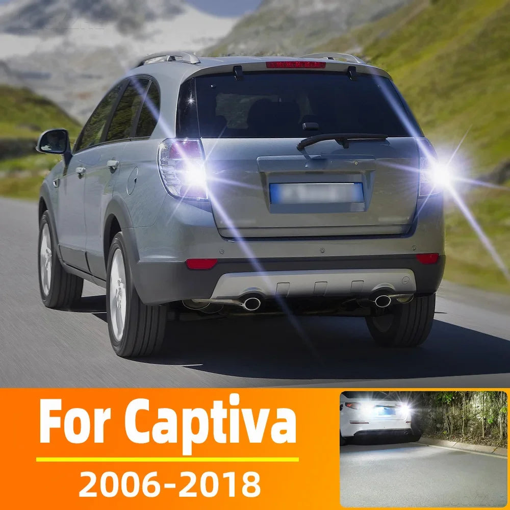 2-Piece LED Interior Light Kit for Chevrolet Captiva C100 C140 2006-2018 - Canbus Dome Map Door Trunk Bulbs | AUTOKIT...
