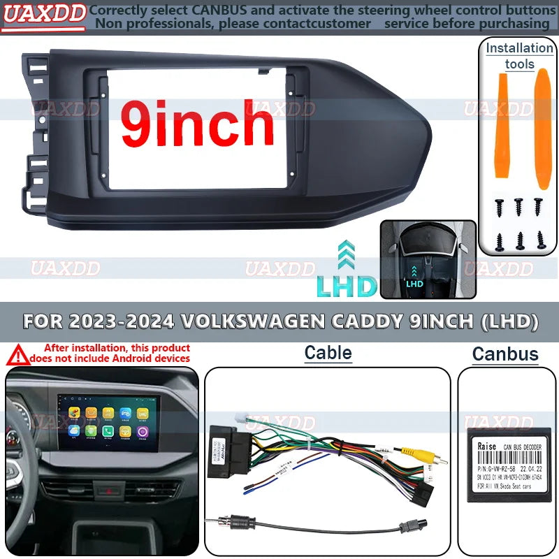 LED Interior Light Kit for VOLKSWAGEN 2023-2024 - Canbus Error-Free Interior Bulbs
