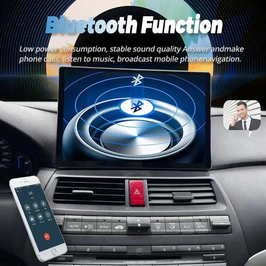 13.3“ Android15 Car Radio For Honda Accord 8 2008-2013 DVD Multimedia Player GPS Navigatio | AUTOKITSHOP