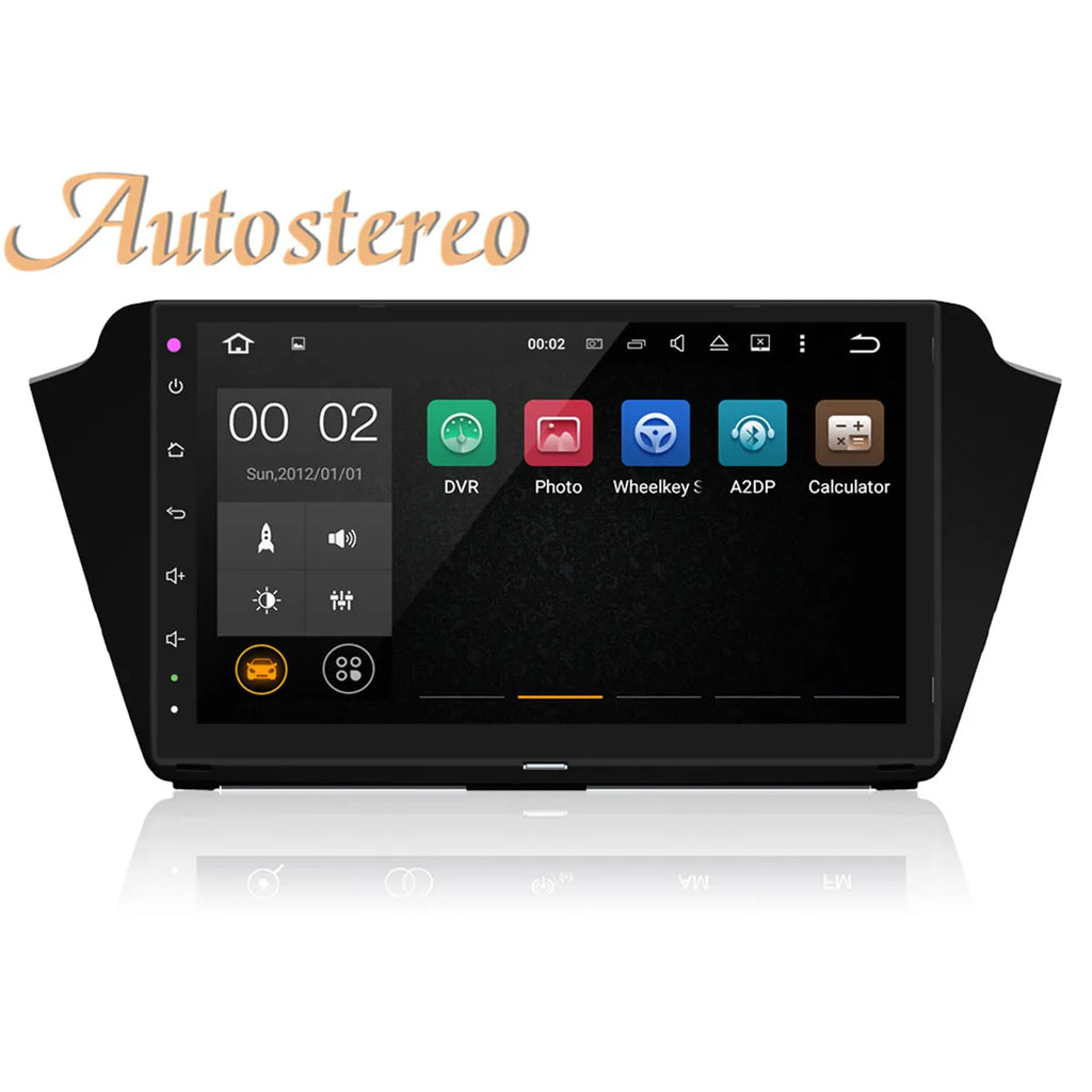 Android 14 Carplay For Skoda Fibia 2015-2019 Auto Car Radio Car GPS Navigation Car Multime