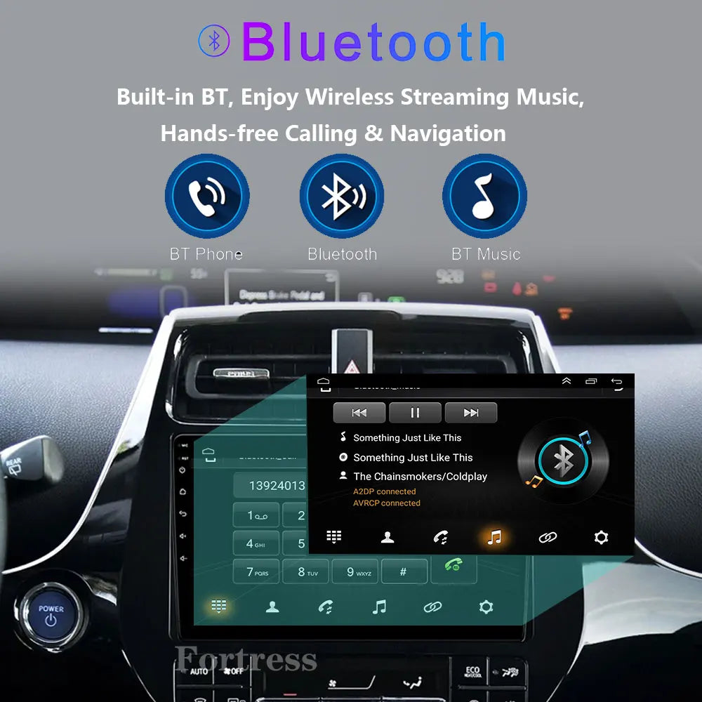 Android 16 Carplay BT For Toyota Prius XW50 2015 2016 2017 2018 2019 2020 Multimedia Car R