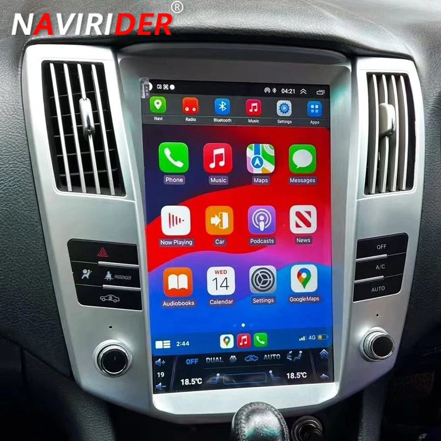Android 15 IPS Screen Car GPS For Lexus RX300 RX330 RX350 RX400h Auto Radio Stereo Navigat