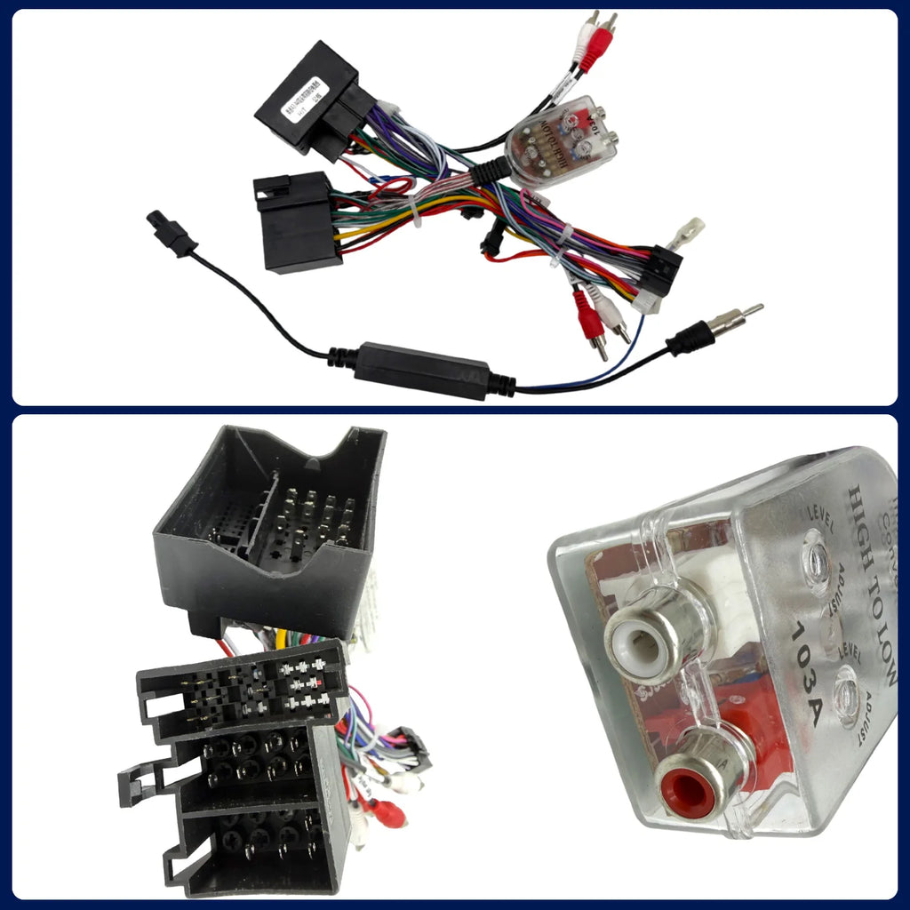 9 Inch Car Radio Dashboard Frame Panel For Audi TT A3 A4 2-DIN Stereo Kit Mounting Bracket