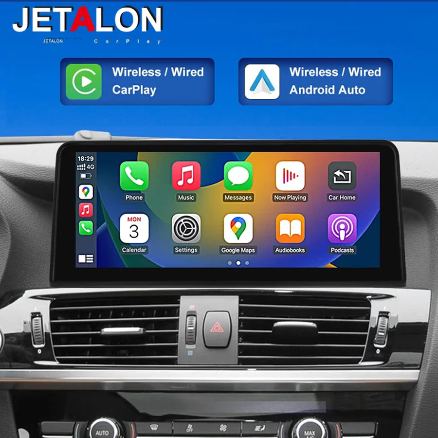 For BMW 1 3 Series X1 X3 X4 E90 F30 F20 E84 F48 F25 F26 E70 F15 Wireless Carplay Android A | AUTOKITSHOP