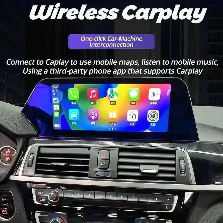 12.3'' Carplay Blade Screen For BMW X1 F48 NBT X2 F49 F39 EVO 2016-2018 GPS 4G Android Mul