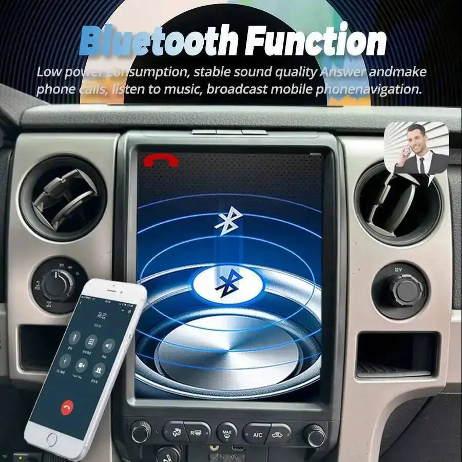 13 Inch Android Screen Car Multimedia Video Player For Ford F150 2009-2014 Stereo GPS Navi | AUTOKITSHOP
