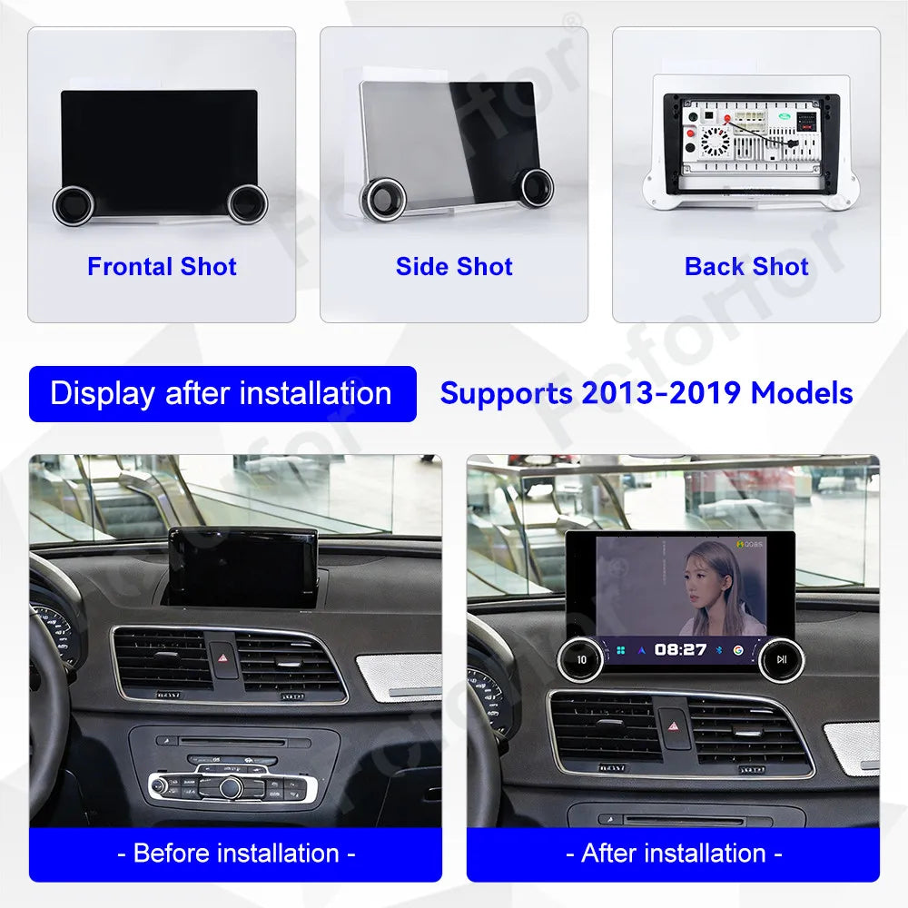 11.5 Inch HD Touch Screen Android 15 Smart Car Radio Wireless CarPlay GPS Multimedia Navig