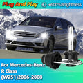 Xenon 35W HID lamps Car Headlight Lamp Replacement 6000K For Mercedes-Benz R Class W251 R2