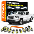 ZITWO 10Pcs Car LED Interior Reading Light License Plate Lamp Kit For Nissan Fro for Nissan 2005-2017 - Canbus LED Car L