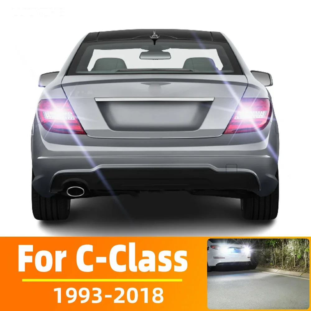 LED Interior Light Kit for Mercedes Benz C Class W202 W203 W204 W205 Accessories 1993-2018 - Canbus Dome Map Door Tru...