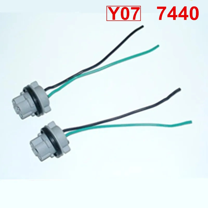 T20 T25 3157 3156 LED Bulb Socket Harness Wire BA15S P21W 1157 P21/5W Brake Signal Light L
