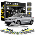 12-Piece LED Interior Light Kit for KIA Rio 1 2 3 4 DC JB UB YB 2001-2017 - Canbus Dome Map Door Trunk Bulbs | AUTOKI...