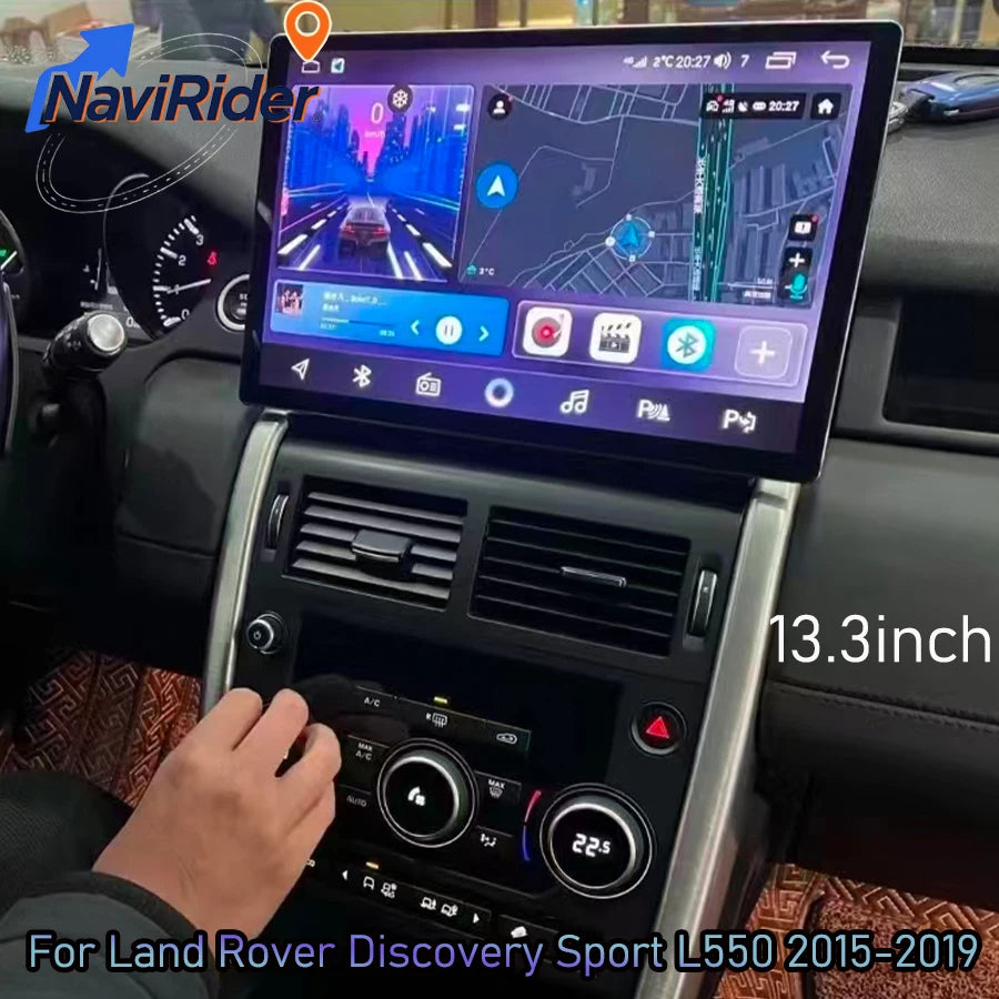 13.3" Dual System Android Multimedia Player For Land Rover Discovery Sport L550 2015-2019