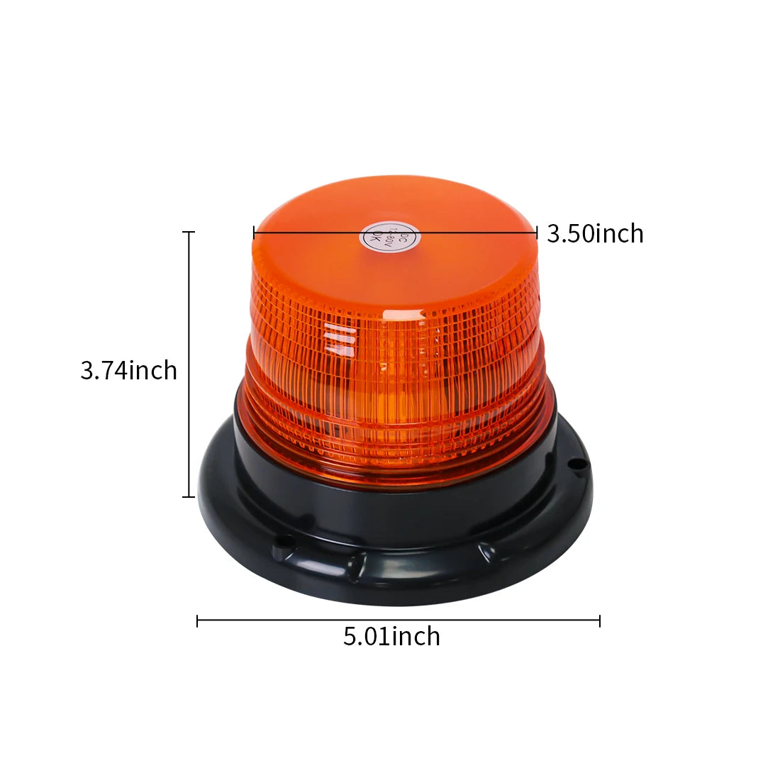 Car Truck Roof Top Warning Light Emergency LED Strobe Light Flashing Beacon With Magnetic  | AUTOKITSHOP